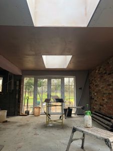 Andover Plasterer at work