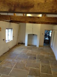 classic stone kitchen floor tiles