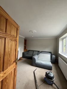 North Baddesley lounge painted and decorated